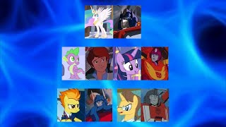 Transformers The Movie Optimus Prime Death Scene Performed In Mlp Voices