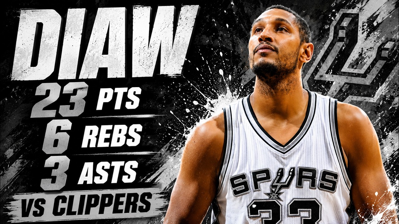 Boris Diaw Spurs Highlights