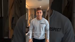 Respect Crewneck Sweatshirt — Minimal Text ‘respect’ Graphic