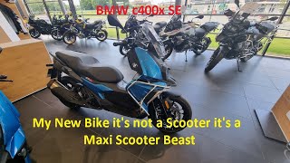 BMW C400x SE  2020  "IT'S MY NEW DAILY COMMUTER" MY NEW BIKE Bmw C 400 X
