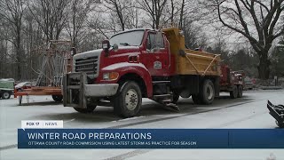 Winter road preparations