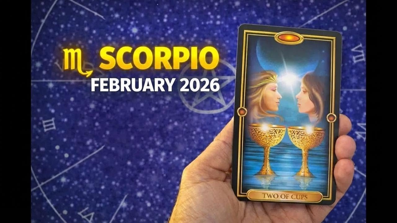 Scorpio ♏ February 2026 | A New Chance at Love—Building Something Healthy and Balanced