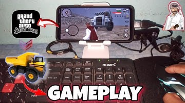 GTA San Andreas Play With Mouse And Keyboard Mobile Like PC Gameplay
