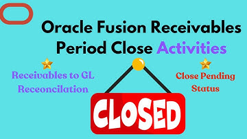 How To Quickly Close Your Accounting Period In The Receivables Cloud Application