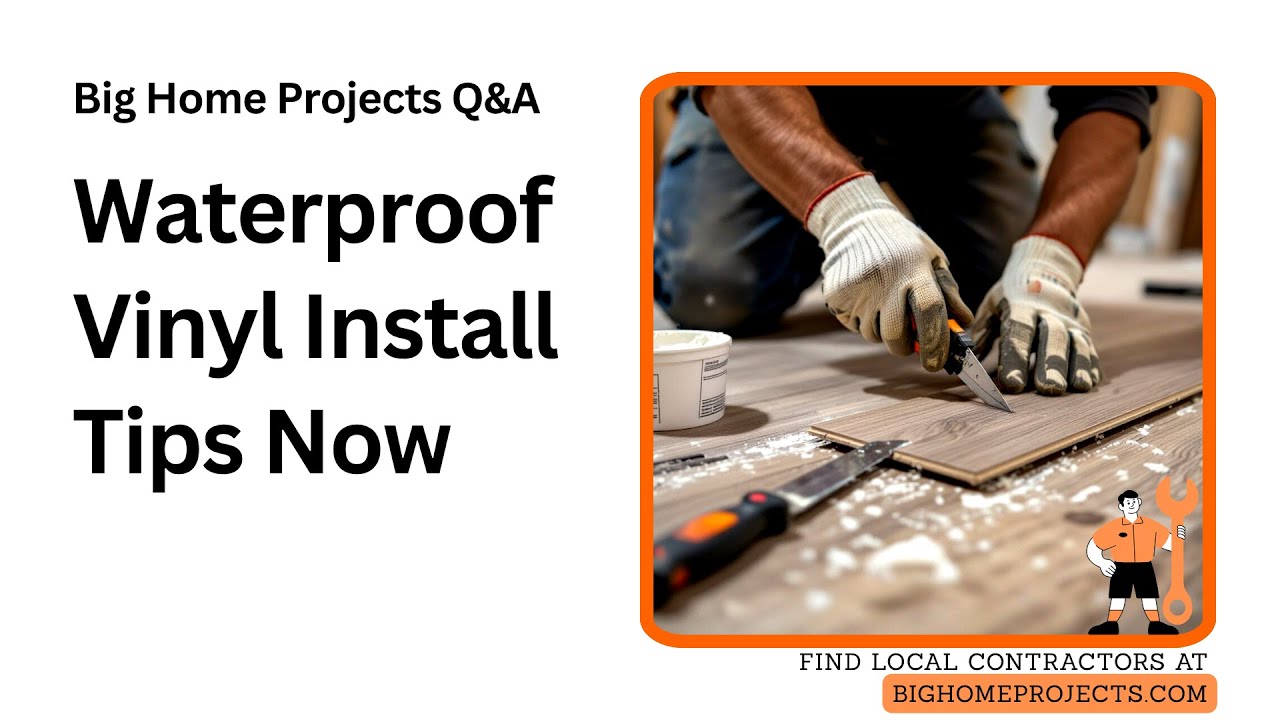 Waterproof Rigid Core LVT Tips For Flawless DIY