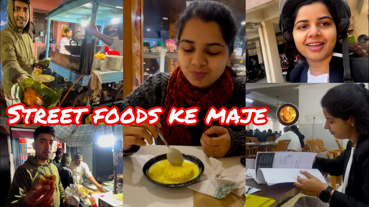 Ranchi street food Vlog and her first day in Civil Court Ranchi | Arif Vlogs