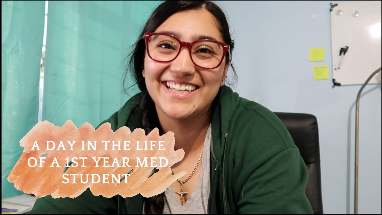 Day In The Life of a 1st Year Med Student - YouTube