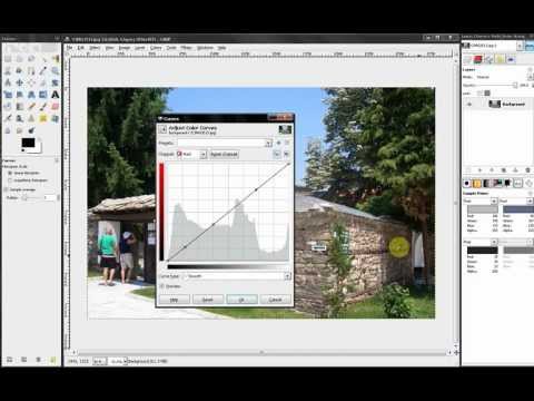 GIMP - Basic Color Curves