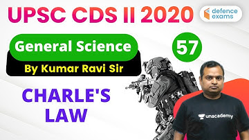 8:30 PM - UPSC CDS 2 2020 Preparation | General Science (GS) by Kumar Ravi Sir | Charle