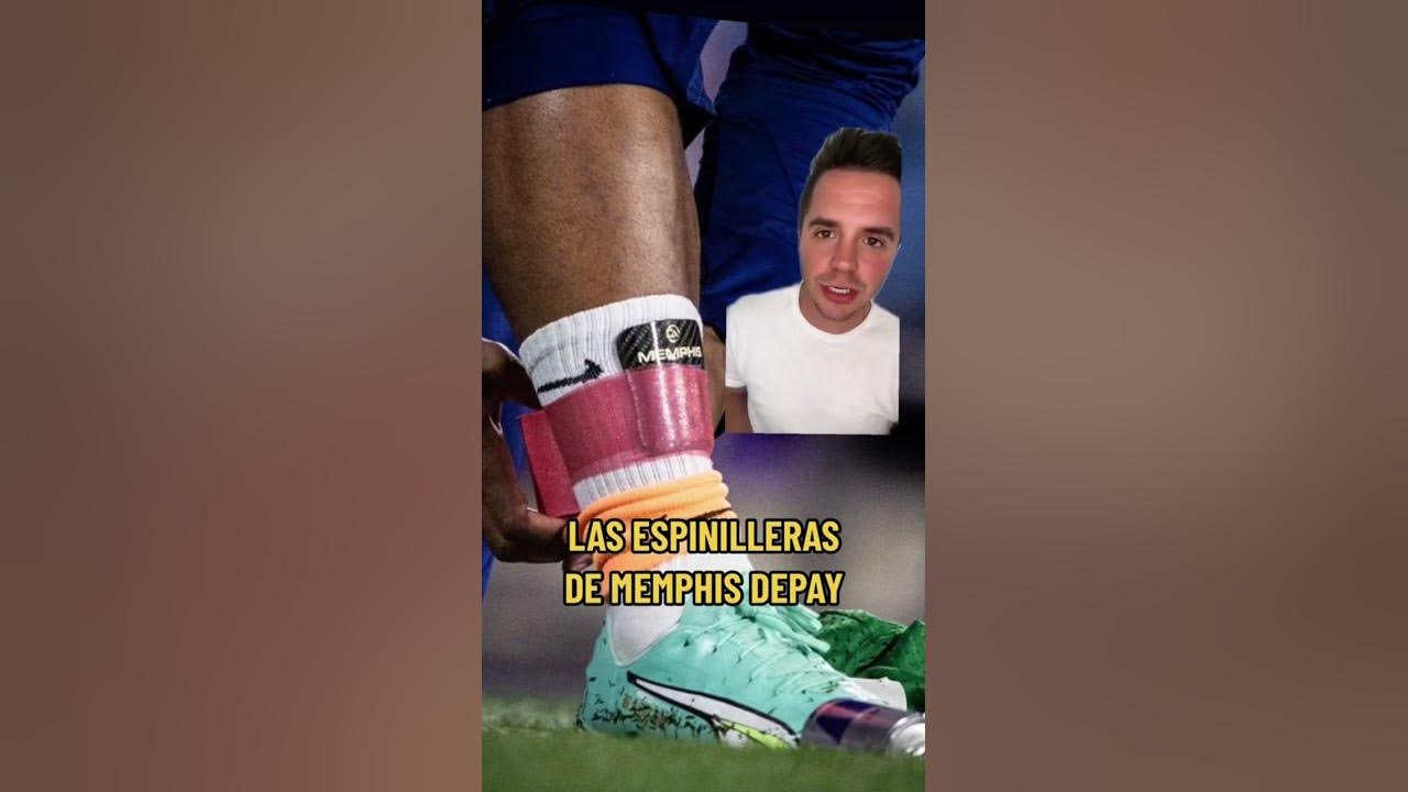 Las espinilleras son una broma 😂 #memphisdepay #depay #atleticodemadr