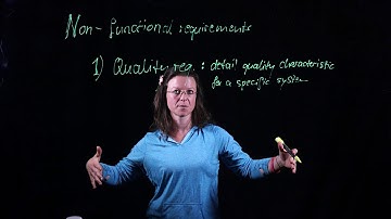 Non-functional Requirements - RE learning glass lecture 15