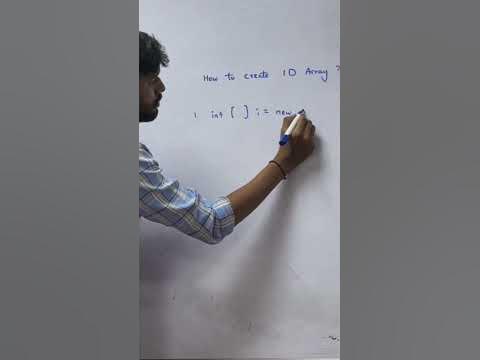 1 dimension array in java | Java arrays | Java programming - YouTube