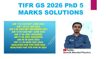 TIFR GS 2026 PhD 5 marks Solutions.#tifrexam #tifrphysics #csirnet #jest