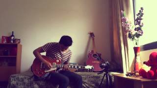 Video thumbnail of "Bijaune kada guitar cover"