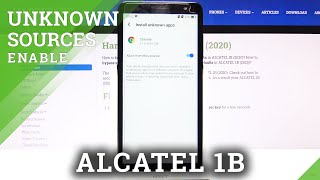 How to Allow Unknown Sources in ALCATEL 1B – Allow App Installation