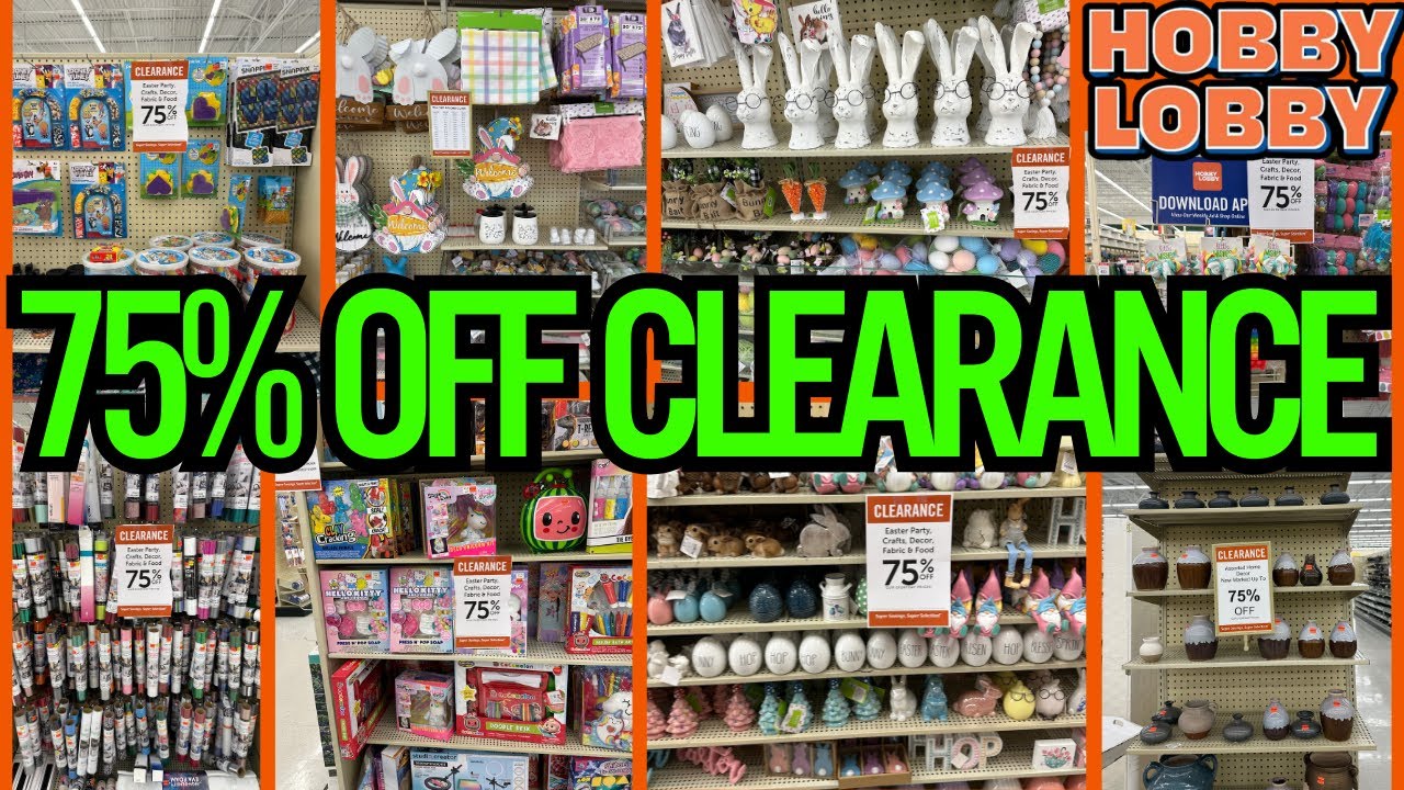 Hobby Lobby 75 Off Clearance🧡🔥Hobby Lobby Shopping🧡🔥Hobby Lobby