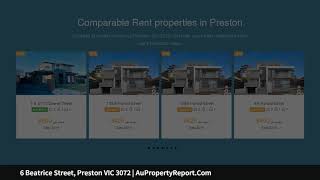 6 Beatrice Street, Preston VIC 3072 | AuPropertyReport.Com