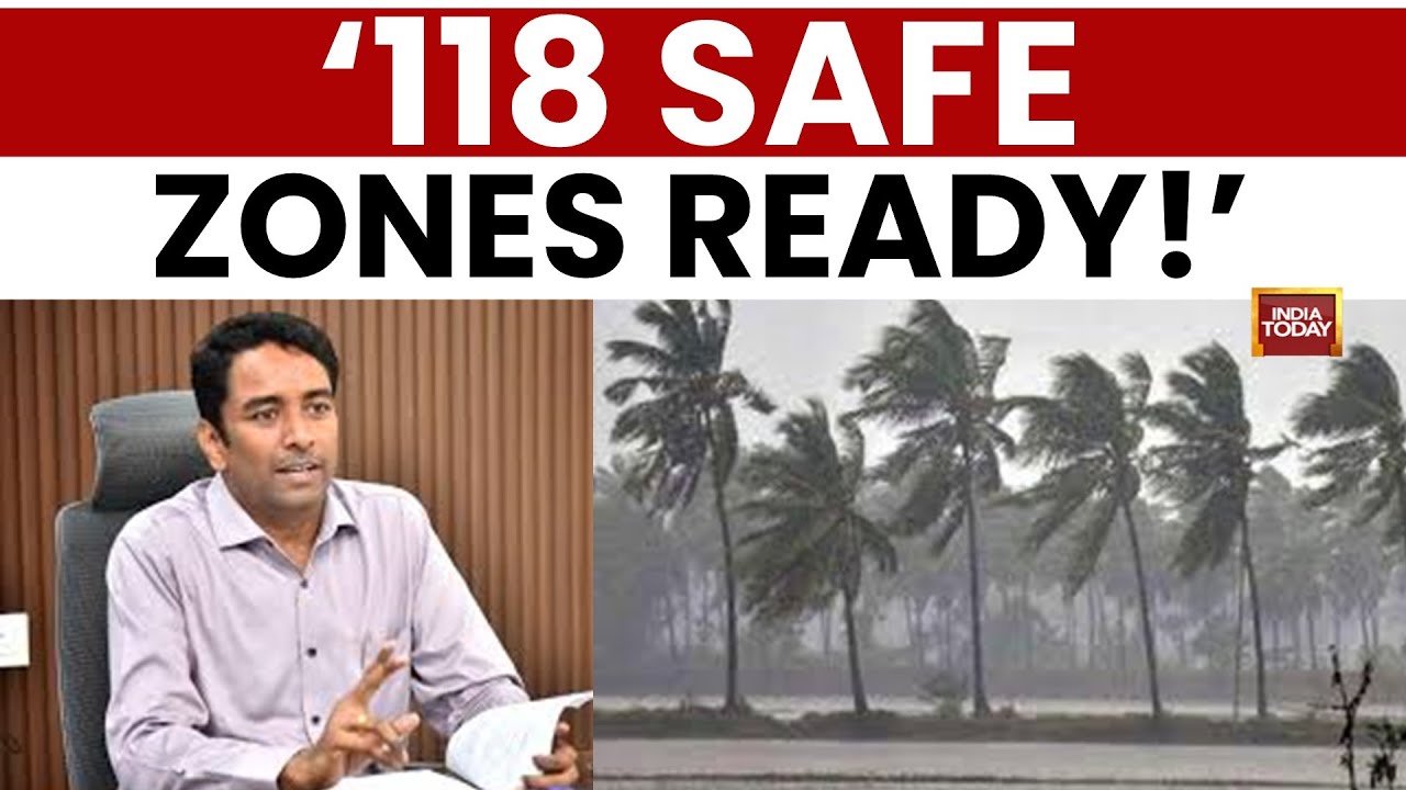 Циклон Монта: 118 реабилитационных центров Виджаявады спасают жизни | Новости Индии сегодня