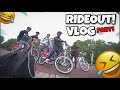 FUNNY LONDON RIDEOUT VLOG!! Ft Ronzo, Barnsey, Asmxlls, Mkfray & MKofficial