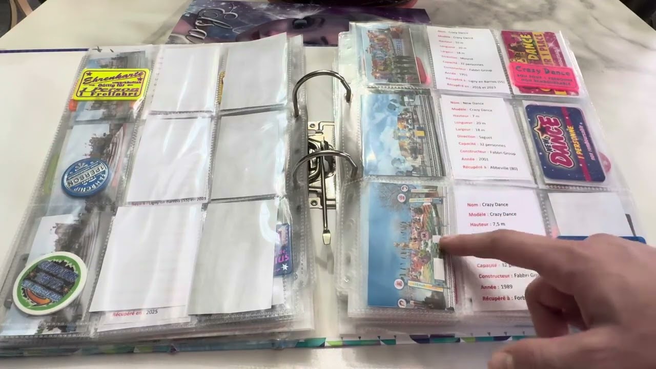 Fête Foraine | Ma Collection de Tickets #1 (Break Dances, Shakers, Chenilles)