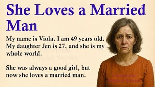 She Loves a Married Man—A Mother’s Painful Fight for Her Daughter ✅  English Story (A1/A2 Level) ✅