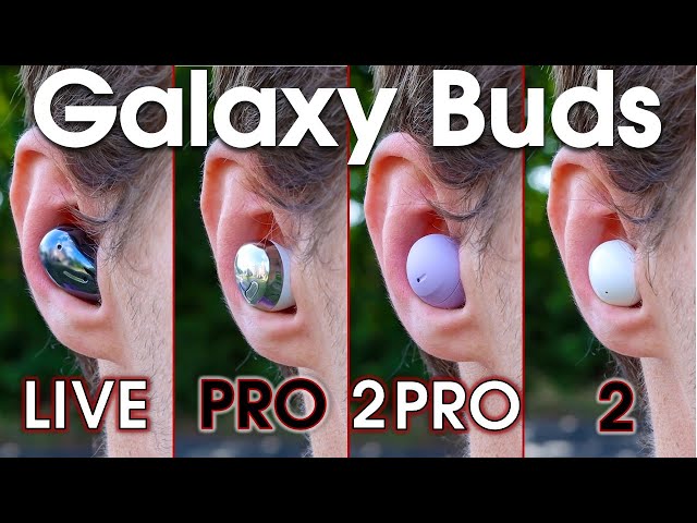 Differences between the Galaxy Buds models