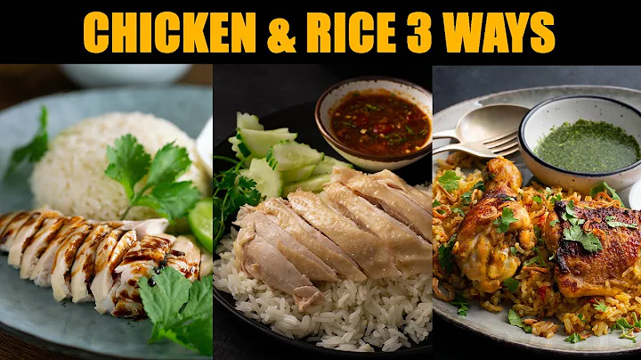 The 3 Asian Chicken Rice Recipes I LOVE...Hainanes...