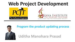 14. Program the product updating process