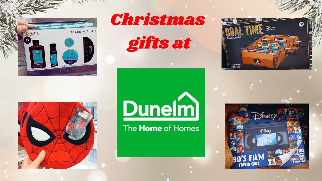CHRISTMAS GIFTS AT DUNELM SOMETHING FOR EVERYONE YouTube
