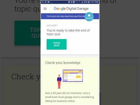 Your Digital Opportunity Answer Google Digital Garage Answers Youtube