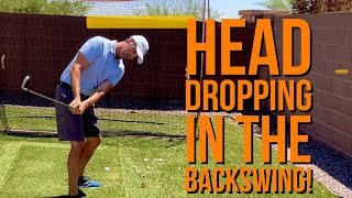 FIX-Never Drop Your Head Again In the Backswing