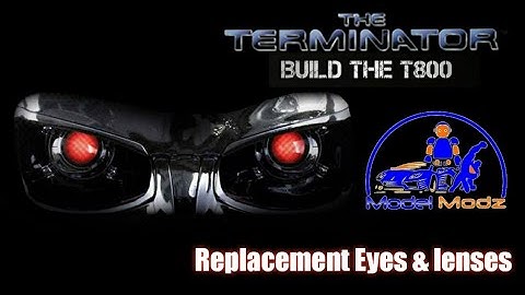Build The Terminator ModelModz Replacement Eyes