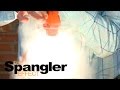 Light bulb in Liquid Nitrogen - The Spangler Effect
