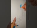 How to draw a candle 🕯🕯 ....