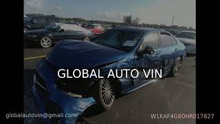W1KAF4GB0NR017827 Mercedes-benz 2022 C-Class