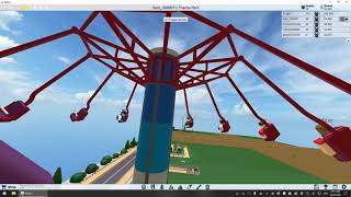 ROBLOX Theme Park Tycoon! INTENSE SWING RIDE! screenshot 3
