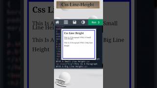 𝐂𝐬𝐬 𝐋𝐢𝐧𝐞-𝐇𝐞𝐢𝐠𝐡𝐭 | #text #height #big #small #css #style #html #html5 #htmlcss  @Educationslearning