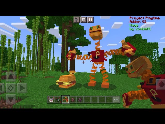 Project Playtime mod addon for Minecraft