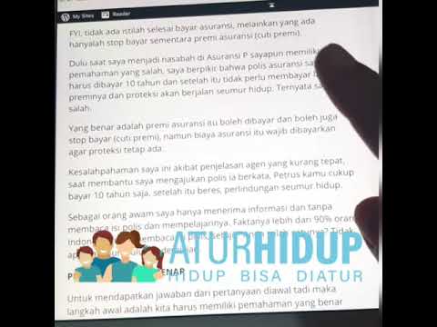 Video: Perubahan Pembayaran Premi Asuransi Tahun