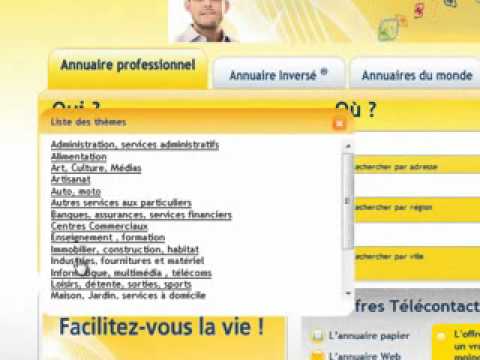 Annuaire Télécontact, les pages jaunes du maroc   Video.flv