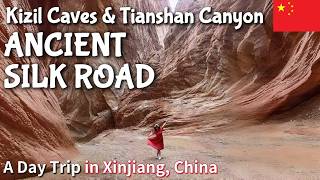 44 Exploring the Ancient Silk Road｜Kizil Caves, Tianshan Canyon | Day Trip in Xinjiang, China