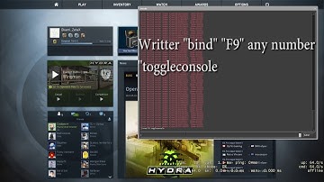 how to open Console in CS:GO and how to activate fix 2017
