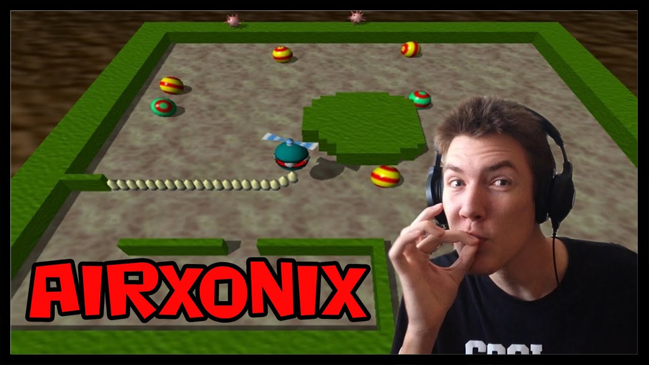 Disketovky - Airxonix | SK Let's play | facecam | HD