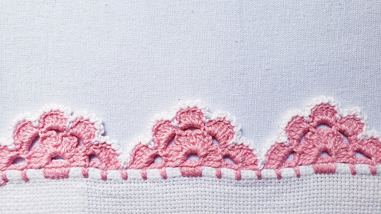 Barrado/bico para pano de prato 