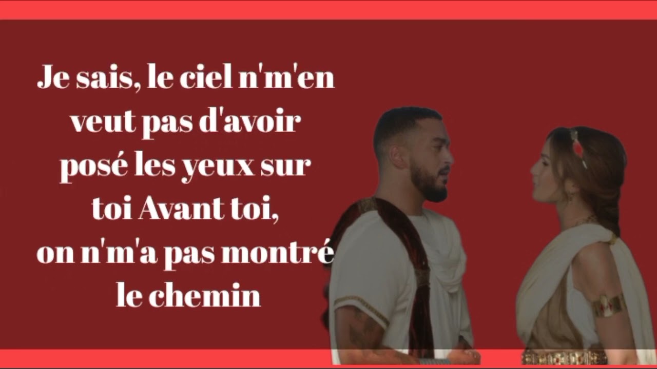 Vitaa Avant toi ft Slimane parole lyrique