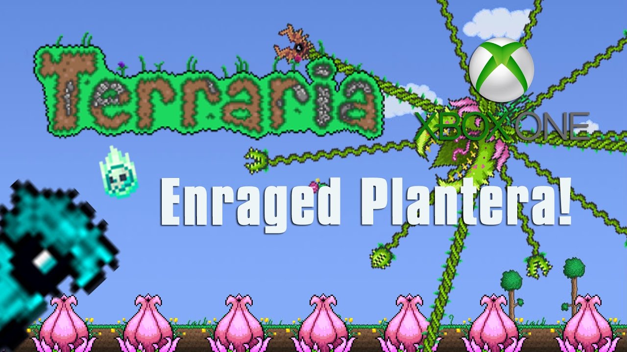 Terraria Xbox One Let S Play Enraged Plantera 99 Youtube
