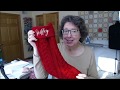 How to machine embroider a name on a Christmas Stocking