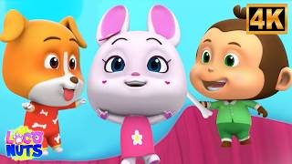 five little babies jumping bed fun nursery rhyme kids song