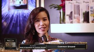 PIPDA 2019 : Best Community Coworking Space - Common Ground Works Sdn Bhd
