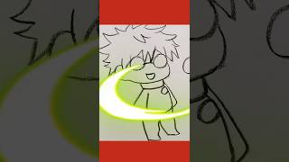 chibi gojo drawing #trending #shortsfeed